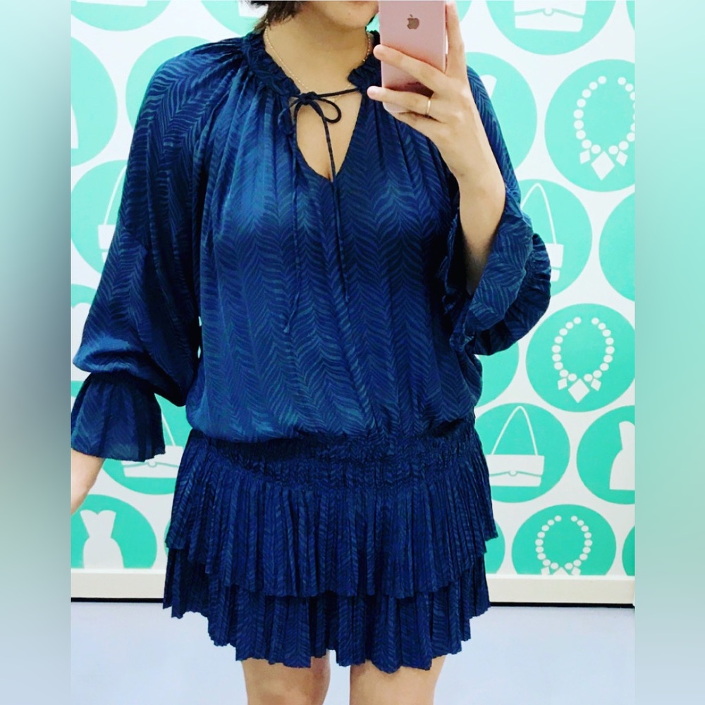 Current Air Los Angeles smocked Dress